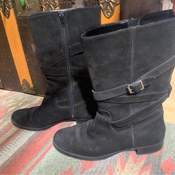 Lauren Ralph Lauren Suede leather  Shelby boots - Picture 1 of 10